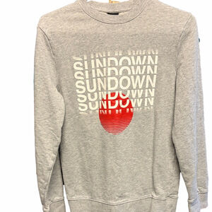 H&M Gray Sundown Graphic Sweatshirt | NWOT | Sz XS
